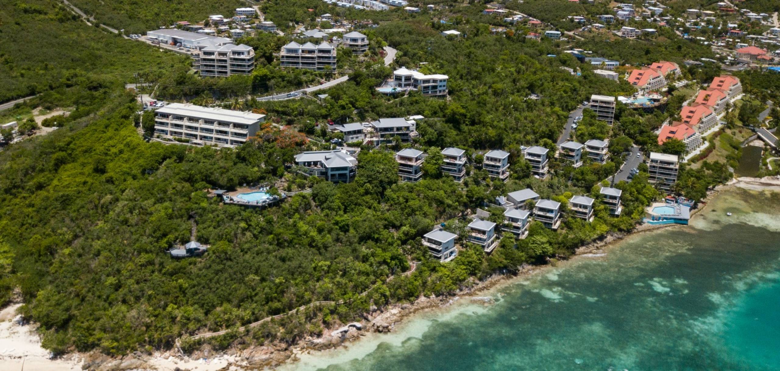 Aerial view of resort Aerial view of resort